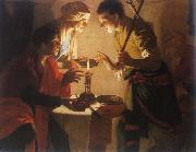 Hendrick Terbrugghen Esau sold its first birthright Germany oil painting artist